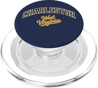 Equipo Deportivo de Charleston West Virginia WV Mountain State PopSockets PopGrip para MagSafe