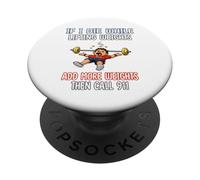 Equipo Divertido para Hacer Ejercicio en el Gimnasio: si PopSockets PopGrip Adhesivo