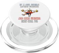 Equipo Divertido para Hacer Ejercicio en el Gimnasio: si PopSockets PopGrip para MagSafe