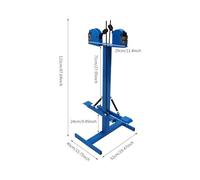 Equipo doblador, Máquina estiradora retráctil de metal, máquina estiradora retráctil de conformado de metal SS-18FD, máquina dobladora de láminas 2 en 1