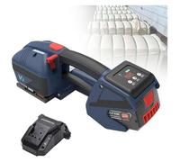 Equipo eléctrico de embalaje, empacadora industrial, pantalla digital LED, fuerza de tracción de 900 a 3200 N, flejado rápido, for uso en fábricas, embalaje logístico práctico