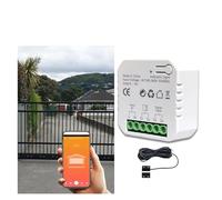 Equipo eléctrico del abridor de puerta, Accesorios for el hogar inteligente Abridor de puerta garaje ZIGBEE 46x46x18mm AC 110-240V Control remoto
