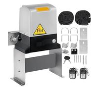 Equipo eléctrico del abridor de puerta, Kit de abridor puerta corredera eléctrica, operadores automática con Motor CA, rodillo deslizante for entrada, Sensor infrarrojo, 2 mandos a distancia