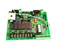 Equipo eléctrico del abridor de puerta, Placa madre de la tarjeta circuito del controlador Motor abridor puerta oscilante solo for uso 24 VCC(2 REMOTE CONTROL KIT)