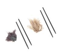 Equipo electrostático práctico para educación científica y enseñanza, incluyendo almohadilla peluda, palo de fricción, equipo de laboratorio científico