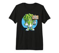 Equipo Ensalada De Lechuga Mascota Divertido Huerto Humor Camiseta Premium