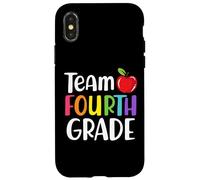 Equipo Equipo de Maestros de Cuarto Grado Escuadrón Estudianti Carcasa para iPhone X/XS