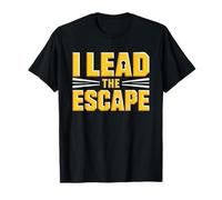 Equipo Escape Room Fan De Sala Enigmas Camiseta