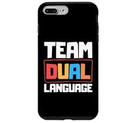 Equipo escolar de maestros en dos idiomas Carcasa para iPhone 7 Plus/8 Plus