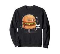 Equipo Hamburguesa Fútbol Fútbol Hamburguesa y queso Papas fritas Sudadera