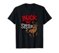 Equipo humorístico de Buck The System para Caza de graffitis al Aire Libre Camiseta