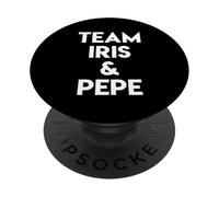 Equipo Iris Y Pepe, Isla Del Amor, Pareja Favorita Humor PopSockets PopGrip Adhesivo