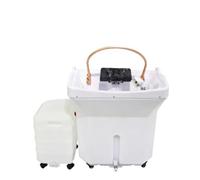 Equipo japonés de spa para la cabeza Champú portátil Lavabo Máquina de masaje para la cabeza Centro de Salud Cama de masaje a juego Cama de belleza Cama de Belleza Uso de vapor Circulación d