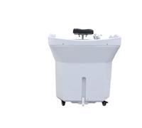 Equipo japonés de spa para la cabeza, circulación, fumigación, masajeador portátil portátil japonés para la cabeza, salón de belleza, tratamiento facial, lavabo de cabello con agua circulant