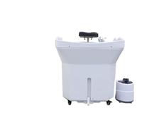 Equipo japonés de spa para la cabeza, circulación, fumigación, masajeador portátil portátil japonés para la cabeza, salón de belleza, tratamiento facial, lavabo de cabello con agua circulant