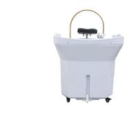 Equipo japonés de spa para la cabeza, circulación, fumigación, masajeador portátil portátil japonés para la cabeza, salón de belleza, tratamiento facial, lavabo de cabello con agua circulant