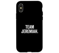 Equipo Jeremiah Plantilla de Apoyo Carcasa para iPhone X/XS