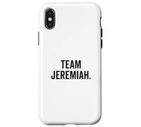 Equipo Jeremiah Plantilla de Apoyo Carcasa para iPhone X/XS