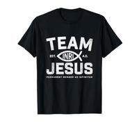 Equipo Jesús Miembro Permanente Ad Infinitum Fe Cristiana Camiseta