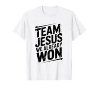 Equipo Jesús Ya ganamos la Victoria en la fe Cristiana Camiseta