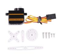 Equipo ligero ES08A II servos de simulación con servo de posicionamiento preciso para entusiastas de los modelos de aviones