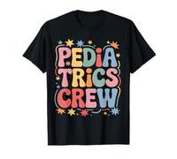 Equipo médico Colorido del Equipo de pediatría Camiseta