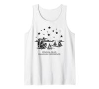 Equipo Mínimo Experiencia Máxima Noche de Camping Camiseta sin Mangas