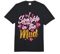 Equipo Mudding ATV Princess Incluso en Mud Run Divertido Comfort Colors Adult Heavyweight T-Shirt