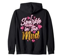 Equipo Mudding ATV Princess Incluso en Mud Run Divertido Sudadera con Capucha
