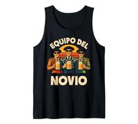Equipo Novio Amigos Despedida de Soltero Cerveza Toreros Camiseta sin Mangas