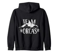 Equipo Orcas Ballena Marina Orca Protect Sudadera con Capucha