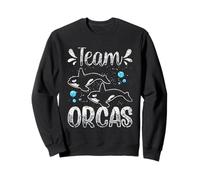 Equipo Orcas Proteger Ballena Orca Mar Sudadera