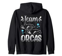 Equipo Orcas Proteger Ballena Orca Mar Sudadera con Capucha