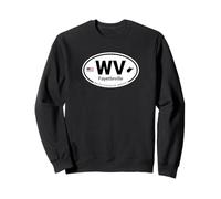 Equipo Ovalado de Fayetteville, Virginia Occidental, New River Gorge Sudadera