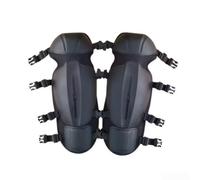 Equipo para cortacésped, 1 juego de rodilleras de nailon y polietileno con protectores de piernas y resistente a la abrasión, diseño ligero ajustable para jardinería y trabajo al aire libre