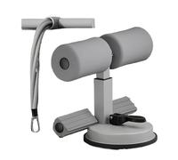 Equipo para ejercicios Sit up - Barra Sit Up ajustable con soporte de suelo a, entrenador abdominal multifuncional, comodidad acolchada de espuma, mango de látex, asistente de