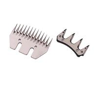 Equipo Paranormal Cabezal Corte Universal 13 Dientes+4 Dientes Para Ovejas Cabras Cortadora Eléctrica Pieza Repuesto Tijeras Oveja Cuchillas Peine Cortador Tijeras Para Ovejas