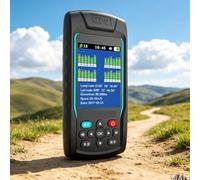 Equipo Portátil De Topografía, Medidor De Terreno, Pantalla Lcd De 2,8 Pulgadas, Medición De Distancia De Área, 99 Registros De Datos, Detección De 4 Satélites, Para Tierras De Cultivo Y Lagos.