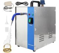 Equipo profesional de limpieza a vapor para joyas, máquina limpiadora a vapor para joyas, pulidora a chorro de acero inoxidable para piedras preciosas de oro y plata,2L