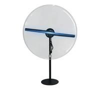 Equipo publicitario LED 3D Holograma 30cm Publicidad Interior LED Ventilador Holograma con Control App Alto Brillo