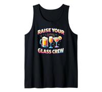 Equipo Raise Your Glass - Equipo de Fiesta Divertido Camiseta sin Mangas