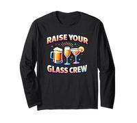 Equipo Raise Your Glass - Equipo de Fiesta Divertido Manga Larga