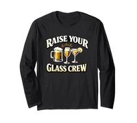 Equipo Raise Your Glass - Equipo de Fiesta Divertido Manga Larga