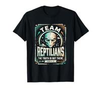 Equipo Reptilianos - Visitantes de Especies alienígenas UAP UFO Invasion Camiseta