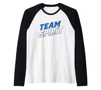 Equipo Rock & Roll Your Healthy Life Style Spirit Blue World Camiseta Manga Raglan