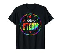 Equipo Steam Profesor & Estudiante Especial Stem de Regreso a Clases Camiseta