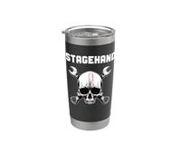 Equipo técnico de teatro entre bastidores con diseño de llave de calavera Vaso térmico de acero inoxidable de doble pared