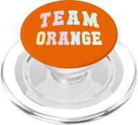 Equipo Varsity Naranja Campamento de Verano Escuadrón Juego de Guerra Escuela Espíritu PopSockets PopGrip para MagSafe
