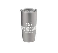 Equipo YOUNGBLOOD Lifetime Miembro Familia Apellido Vaso térmico de acero inoxidable de doble pared