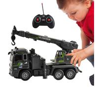 Equipos de construcción RC,Juguete de coche de ingeniería | Juguete de coche de ingeniería de vehículos de motor Real Cool, juguetes de excavadora con mando a distancia, juguete de montaje de co